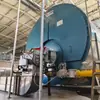 Caldeira de água quente a óleo e gás totalmente automática horizontal para fábricas e hotéis, caldeira industrial, caldeira a vapor