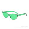 Gafas de Sol Transfronterizas 2026 Estilo Europeo y Americano Gafas de Sol Cat-Eye Únicas Color Caramelo Estilo Callejero Gafas de Sol Cat-Eye Irregulares Europeas y Americanas