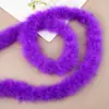 Tira de plumas planas de color directo de fábrica Tira de lana de pavo materiales de decoración manualidades regalo de Navidad DIY