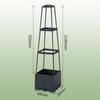 Caja de Plantación Enredadera Trepadora Maceta para Flores y Verduras Balcón Exterior Caja para Verduras Maceta para Verduras Combinación de Plantación Fabricante Venta al por Mayor Comercio Exterior Transfronterizo