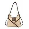 Bolsa de color sólido de gran capacidad, fresca y de alto valor, Nueva Colección Primavera 2026, Mochila Sencilla para el Trabajo, Bolso de Hombro