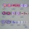 Pacote de material de flores artificiais Um bolo Decoração de mesa de sobremesas Chapéus de minorias étnicas Faça você mesmo Grampo de cabelo Flor Fazendo Caixa de flores com flores
