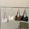Bolsa casual retro esmerilada de gran capacidad para mujer, nuevo modelo 2026, bolso de hombro versátil para el día a día, bolso tote para salir a trabajar