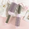 Amazon Herramientas para el Cabello Peine de Tubo de Aluminio Cerámico Salón de Belleza Hogar Cilindro Peine de Rodillo de Tubo de Aluminio Forma de Hebilla Interna Peine Rizado