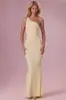 Vestido bodycon sexy ajustado de estilo celebridad ins, nuevo estilo europeo y americano primavera/verano, color liso, strapless, largo, sin espalda