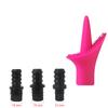 Nova pistola de fáscia modificada cabeça de silicone acessórios de cabeça de sexo feminino Amazon transfronteiriça especial pistola de fáscia cabeça de massagem