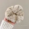 Scrunchie Grande Estilo Relaxado para Mulheres, Elástico de Cabelo Oversized Estilo Coreano, Acessório para Coque, Ornamento de Cabelo, Elástico Grande de Scrunchie