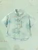 Camisa Estilo Chino para Niños Estilo Chino Nuevo Estilo Antiguo Verano Traje Tang Niñito Ropa Estilo Chino Nuevo