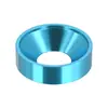 Arandela de Tornillo Cónico Avellanado de Aleación de Aluminio Anodizado Azul Cielo Anillo M2M2.5M3M4M5M6