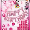 En stock decoración de globos color macarrón tema de cumpleaños para adultos y niños venta al por menor