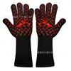 Guantes Retardantes de Llama, Resistentes al Fuego, Resistentes a Altas Temperaturas hasta 800 Grados, Para Barbacoa BBQ, Horno de Microondas, Horneado, Guantes de Silicona Aislantes del Calor Anti-Escaldaduras