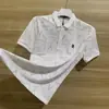 Camisa Polo de Alta Qualidade, Simples e Estilosa para Homens, Marca da Moda, Camiseta de Verão com Gola, Top Masculino de Manga Curta