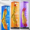 Trofeo Metálico de Cristal en Forma de Columna para Reunión Anual Corporativa, Reconocimiento a Empleados Destacados, Premios Individuales y Grupales, Adorno Conmemorativo