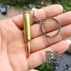 Chaveiro de Cartucho de Bala 92 de Cobre Puro Artesanato Pingente Stand de Tiro Estudante Treinamento Militar Planejamento de Atividade Militar Pequenos Presentes