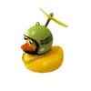 Ventas Directas de Fábrica Adornos para Coche y Moto Patito Amarillo Casco de Celebridad de Internet Pato Rompevientos Exterior para Motocicleta