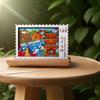 Nuevo Sello de Ciudad Imán de Refrigerador de Madera Tendencia Nacional Ciudad Sello de Pegamento Tridimensional Recuerdo de Viaje Cultural y Creativo Venta al por Mayor