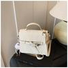 Bolsa de Mão Simples Transfronteiriça para Mulheres 2026 Nova Primavera Casual Versátil Bolsa Kelly Moda Bolsa de Ombro Transversal