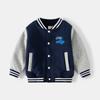 Uniforme de béisbol de dibujos animados de dinosaurio para niños nuevos, chaqueta casual de moda para niños, manga larga de algodón, suéter para niños