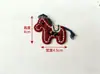 Novedades en Stock Accesorios de Pony Hechos a Mano Solubles en Agua Parches Bordados para Suéter de Lana Adornos para Funda de Teléfono Accesorios para Pasadores de Pelo
