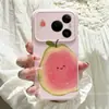Adecuado para Funda de Teléfono Huawei Pura90 Pro Max, Protección Completa de Lente, Anti-Caídas, Diseño de Dibujos Animados Lindo de Guayaba de Gama Alta para Mujeres