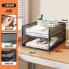 Estante para Archivos, Atril para Libros, Estantería de Escritorio, Carpeta A4, Organizador de Documentos para Estación de Trabajo, Almacenamiento Multicapa, Gran Capacidad