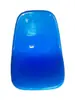 Superficie de Taburete con Respaldo para Mesa de Comedor de Cantina de Fabricante, Superficie de Silla de Fibra de Vidrio, Asiento de Plástico Azul, Accesorios para Silla de Espera de Gradas