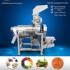Produção personalizada espremedor triturador de Rosa roxburghii equipamento de processamento de pasta de pera de outono espremedor de parafuso de limão Maçã