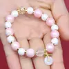 Pulsera Personalizada de Corazón Esmaltado Gris Fragante Sutra del Corazón Pulsera Original con Hebilla de Paz Joyería China al por Mayor Porcelana Gris Antigua de Beijing