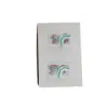 Agujas de Perla, Coloridas, 30 Piezas en una Caja Cuadrada, Longitud de Aguja 36-38, Cabeza de Aguja 3.6-3.8 (1000 Cajas/Cartón)