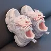 Zapatillas Deportivas para Niños 2026 Verano Nuevo Modelo Malla Simple Transpirables Zapatos Tipo Papá para Niñas Suela Suave Ligera Zapatos Casuales de Moda