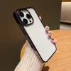 Aplicable a iPhone 14 Pro Max, carcasa de teléfono móvil transparente con todo incluido, carcasa galvanizada, carcasa rígida de PC, funda protectora para Apple 13