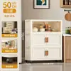 Armario de almacenamiento doméstico de gran capacidad de 50 cm de ancho para ropa y juguetes de niños, armario de almacenamiento multicapa sin montaje