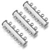 Accesorios de Hebilla de Acero Inoxidable Conexión Porosa Soldadura con Varilla Anillo de Conexión Collar Pulsera Hebilla DIY Accesorios de Joyería Hechos a Mano