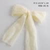 Ramo de flores de tela satinada con ondas Xiyu Red Net con lazo diy materiales florales decorativos venta al por mayor