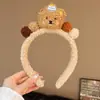 Linda Diadema de Peluche para Mujer, Nuevo Estilo de Dibujos Animados 2026, Adorable Pinza de Pelo Diadema, Accesorio para Fotos de Viaje, Versátil