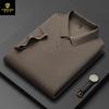 Camiseta 100% Algodão Puro Feita Sob Medida Piquet Mercerizado Fio 40 Camisa Polo Masculina de Manga Curta com Gola Reversível