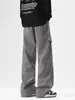 Pantalones Cargo Plisados de Marca de Moda para Hombre ACU Otoño/Invierno 2026 Nuevas Llegadas Pantalones Casuales de Pierna Recta Pantalones Largos Sueltos Retro para Hombre