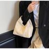 Bolsa de Mão para o Trabalho Feminina com Senso de Design de Nicho e Temperamento Maduro, Bolsa de Mão com Senso Avançado Transfronteiriça, Bolsa de Mão Texturizada Versátil