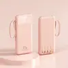 Novo produto transfronteiriço: um power bank de carregamento super-rápido com quatro portas de carregamento, projetado para uso ao ar livre, portátil, compacto e pode ser levado em aviões