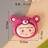 Touca de Cabeça de Animal Cartoon Brilhante Acessórios DIY Duomei Fofo Desenho Animado Cola de Creme Capa de Celular Grampo de Cabelo Joia Patch