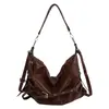Elegante y sofisticado bolso tote de gran capacidad para mujer, nuevo bolso de hombro retro 2026, bolso cruzado moderno y elegante para el trabajo