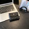 Portatarjetas de Moda Transfronteriza Versátil de Tendencia Diseño de Nicho para Mujer 2026 Nuevo de Alto Valor Billetera Corta Simple para el Día a Día