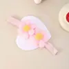 Diadema Fina de Flor de Seis Pétalos Combinada de Gran Venta Transfronteriza para Niños Accesorios Elásticos para el Cabello de Bebé Europeos y Americanos Diadema Fina Suave y No Dañina