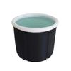 Cubo de baño plegable para adultos con terapia de frío transfronterizo, anillo inflable, barra de baño de hielo