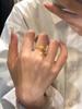 Nuevo anillo de cola de dragón de estilo antiguo, anillo de oro de simulación avanzada para parejas masculinas y femeninas, regalo de cumpleaños que no se decolora