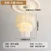 Lámpara de araña para sala de estar de Murano, luz principal para el recibidor, villa de lujo francés, escalera de doble altura, espacio abierto, lámpara colgante giratoria para hotel