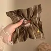 Bufanda Cuadrada de Cuadros Azules Coreana con Lazo, Goma para el Cabello, Diadema de Alta Gama para Mujer, Cuerda para el Cabello, Diadema de Moda, Accesorios para el Cabello