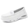 Sapatos de Enfermagem com Amortecimento de Ar Estilo Outono/Inverno com Veludo Extra Proteção Contra Frio Solado Macio Respirável Antiderrapante Exclusivo Transfronteiriço Sapatos de Trabalho Médico e de Enfermagem para Mulheres Confortáveis
