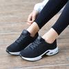 Venta Caliente Transfronteriza 2025 Primavera y Verano Nuevo Estilo Malla Tejida al Aire Transpirable Zapatos Deportivos para Mujer de Moda Coreanos con Amortiguación de Aire Zapatos para Correr Tendencia