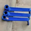 Manivela para Abertura e Fechamento do Portão, Volante de Mão Lateral para Portões de Água, Abridor de Portão Tipo Rosca de Uso Duplo Manual e Elétrico, Portão de Água de Ferro Fundido
